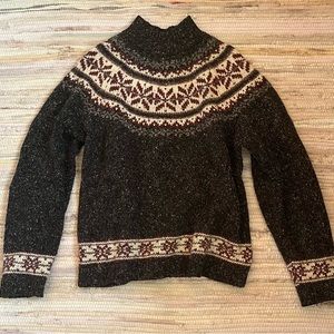 Mock neck sweater